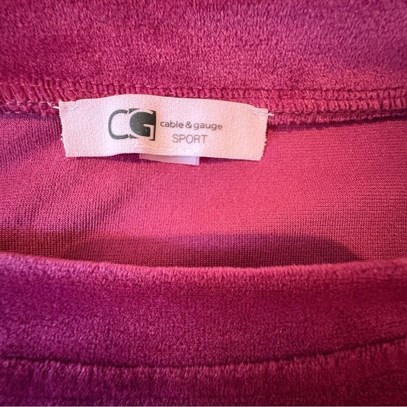 Velour 90s Sport Athletic Running Walking Tracksuit Sz M - Picture 3 of 12